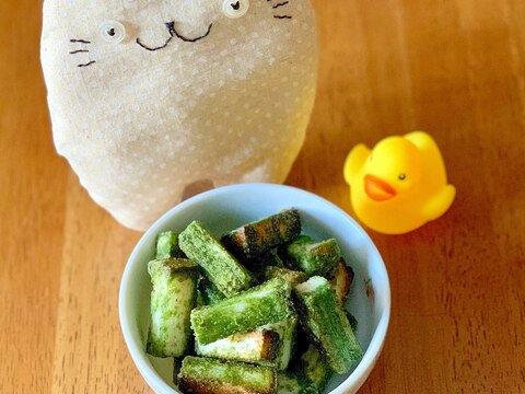 食パンで抹茶かりんとう